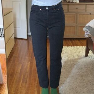 Levi's Women's Straight Leg Jeans - Black